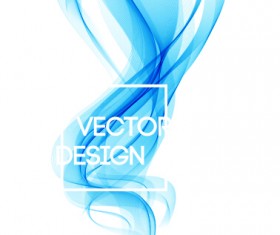 Colored curved lines abstract background vector 10