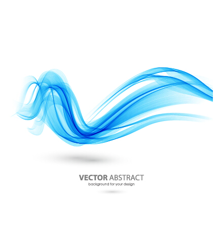 Colored curved lines abstract background vector 13 free download