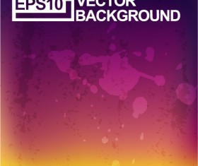 Colored grunge art background vector