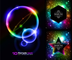 Colorful light modern background vector