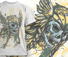 Fashion T-shirt design elements set vector 05