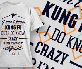 Fashion T-shirt design elements set vector 10