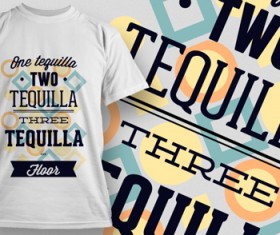 Fashion T-shirt design elements set vector 13