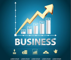 Finance business template concept vector 09
