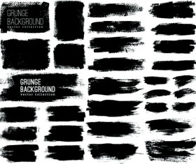 Grunge ink background vectors material 03