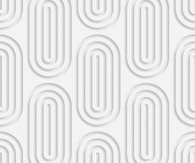 Layered white vector seamless pattern 03