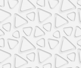 Layered white vector seamless pattern 04