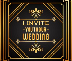 Luxury gold business cards template vector 10