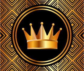 Luxury gold business cards template vector 13