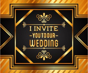 Luxury gold business cards template vector 17