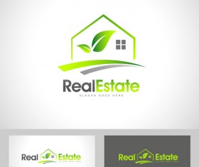 Original design logos with business cards vector 01