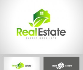 Original design logos with business cards vector 06