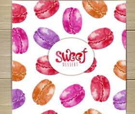 Pink sweet seamless pattern vector 04