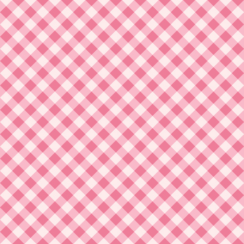 Plaid pink pattern seamless vector