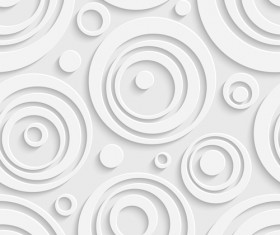 White decorative pattern vector background 04