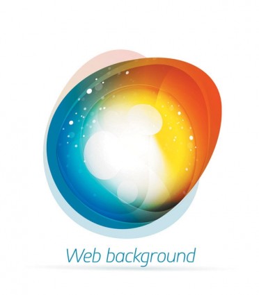 Brilliant web colorful background vector set 03