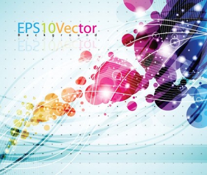 Fashion background with abstract elements vector 03
