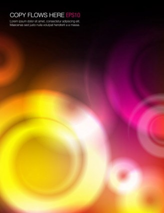 Abstract color background shiny vector 02