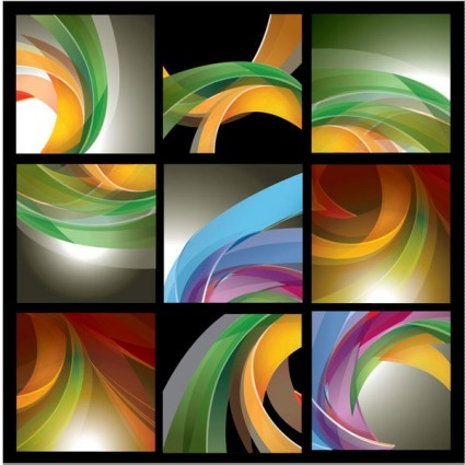 Vector cover abstract material design 01