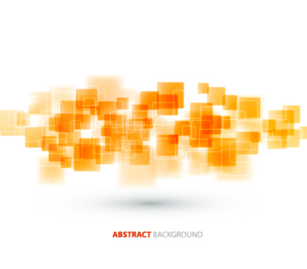 Abstract blurs modern background vector 01