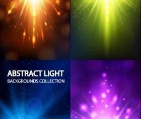 Abstract light background vector material 01