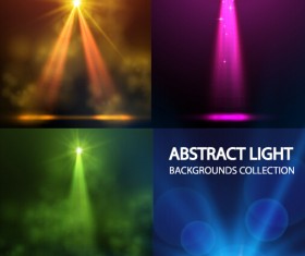 Abstract light background vector material 02