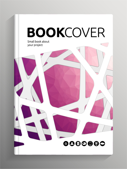 Brochure and book cover creative vector 01