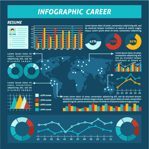 Business Infographic creative design 3199