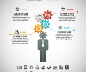 Business Infographic creative design 3206
