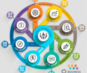 Business Infographic creative design 3218