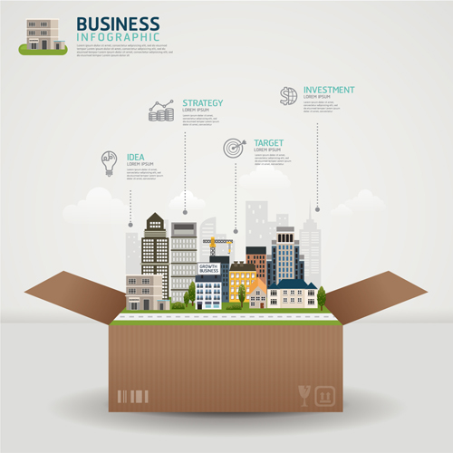 Business Infographic creative design 3233