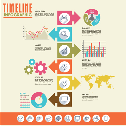 Business Infographic creative design 3298