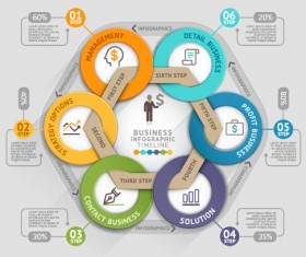 Business Infographic creative design 3338