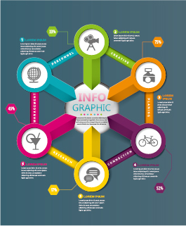 Business Infographic creative design 3340