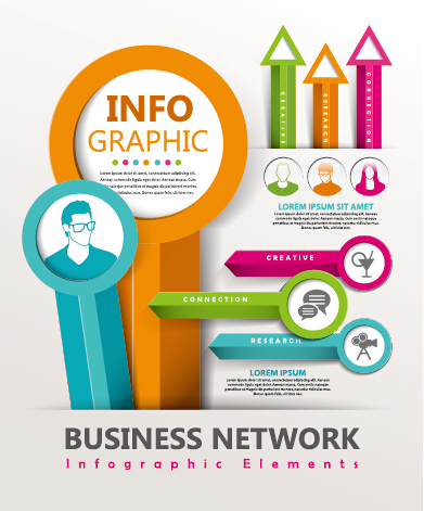 Business Infographic creative design 3344