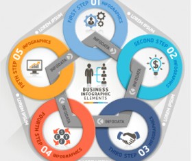 Business Infographic creative design 3353