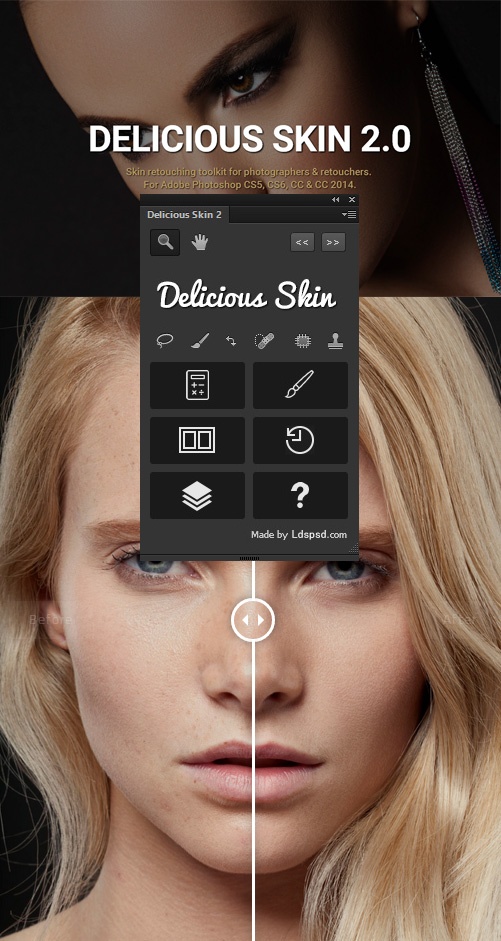 Delicious Skin creative Photoshop Action