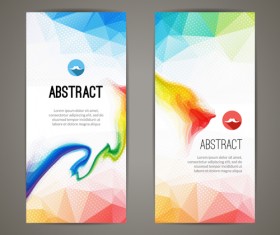 Geometric shapes cover brochure vectors 02