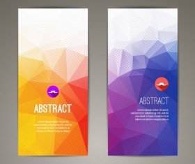 Geometric shapes cover brochure vectors 04