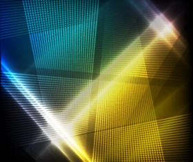 Gloss light lines art background vector 08