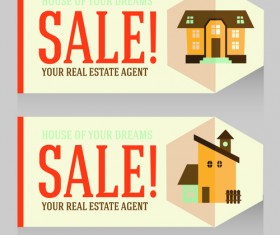 Home sales card creative vector 10