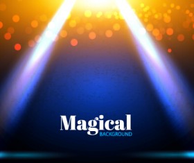 Magical light background art vector 01