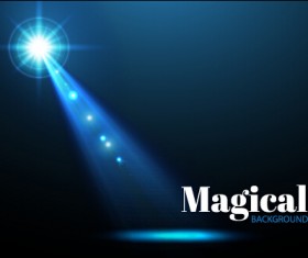 Magical light background art vector 03