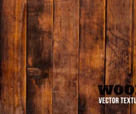 Old wooden texture art background vector set 10
