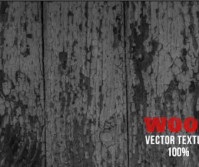 Old wooden texture art background vector set 16