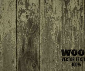 Old wooden texture art background vector set 20
