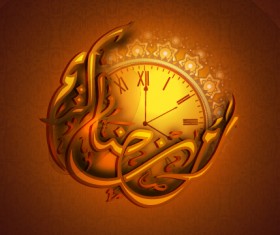 Ramadan kareem Eid vector background 01