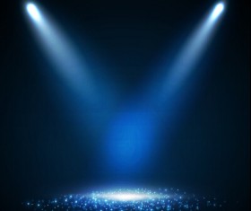 Shining spotlight design vector background 01