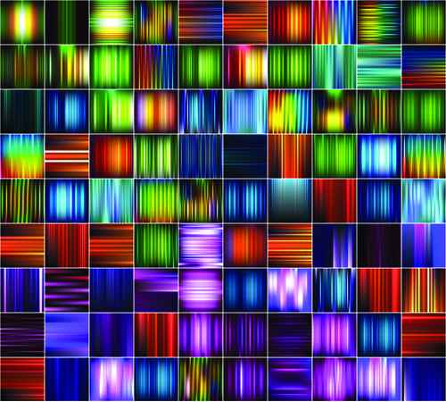 Smooth and colorful blurs vector background 02