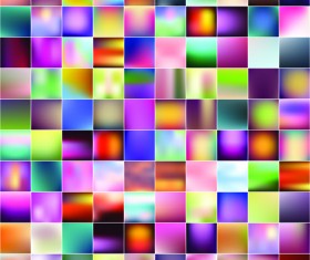 Smooth and colorful blurs vector background 03